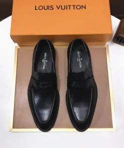 Hochwertige Louis Vuitton Klassische Lederschuhe