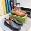 Premium Gucci Herrenlederschuhe Lederschuhe Elegante Hochwertiges italienisches feiner komfortables