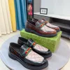 Luxus Gucci Herrenlederschuhe Lederschuhe Lederschuhe Originalqualität