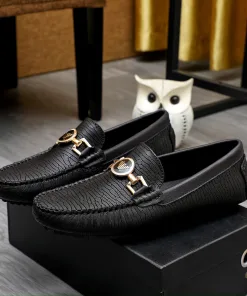 Premium Hermes Lederschuhe Lederschuhe