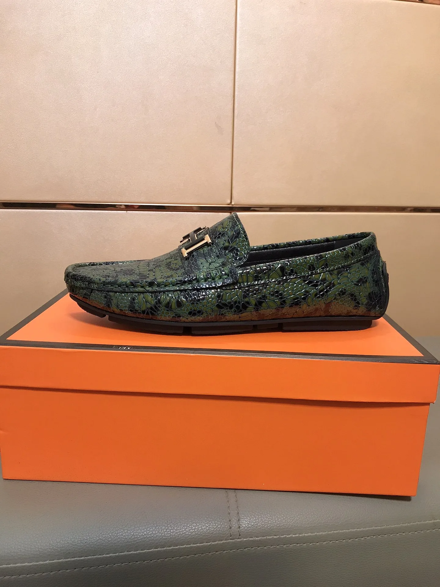 High Quality Hermes Loafer Lässige Loafer modernstem Verkaufsschlager importiertem
