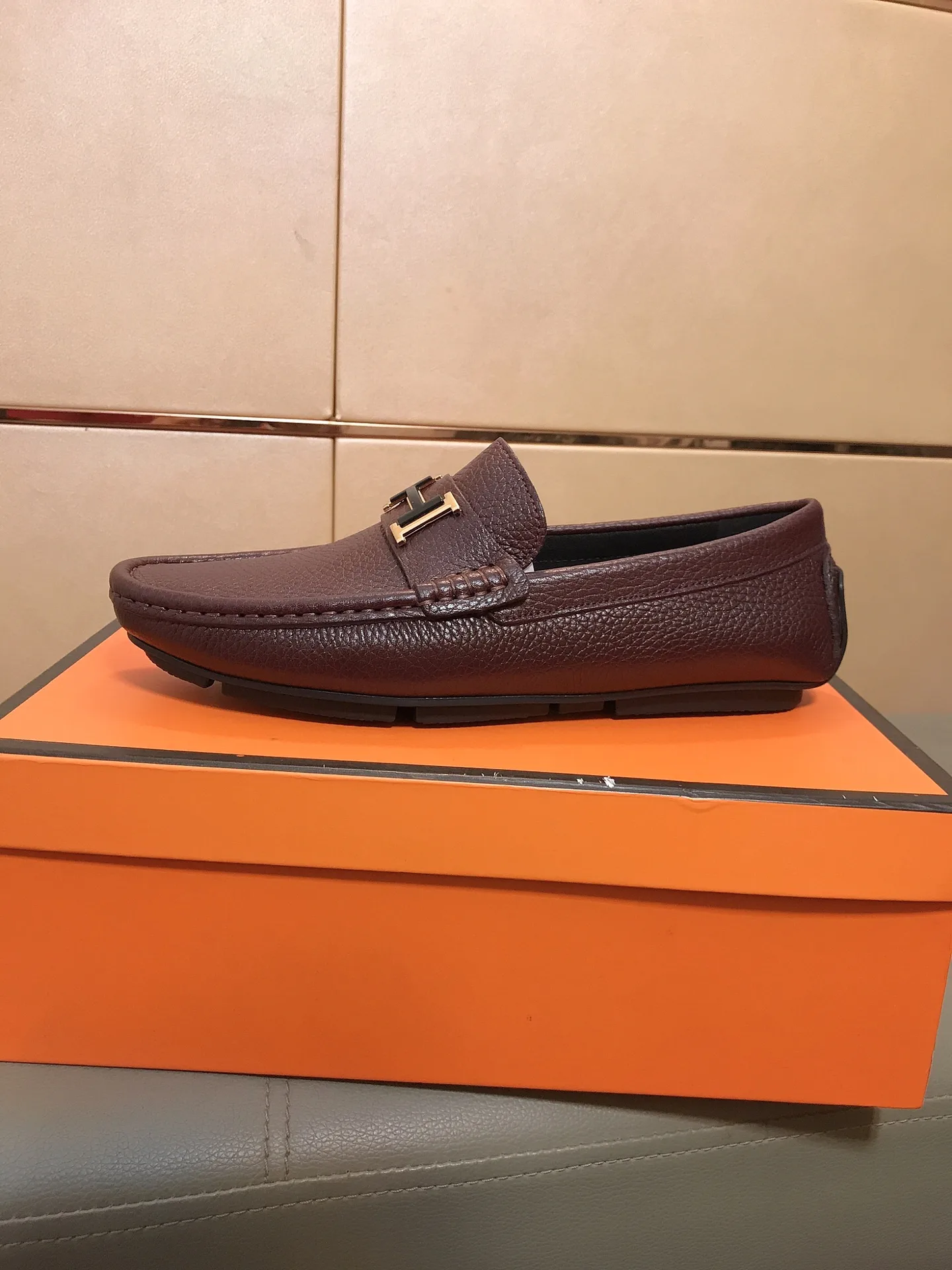 High Quality Hermes Loafer Lässige Loafer modernstem Verkaufsschlager importiertem