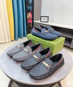 Luxus-Gucci-Loafer britischen Modestils