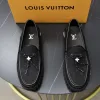 Luxus Louis Vuitton Lederschuhe BusinessLederschuhe Hochwertige Originalrepliken LOUIS VUITTON Originales