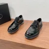 Hochwertige Prada Lederschuhe Freizeitschuhe aus Leder Artikelnummer Prada Classic Cushion Hergestellt