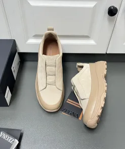 Luxus Zegna Lederschuhe ZEGNA Herrenschuh Dreifachnaht MONTE Inspiriert