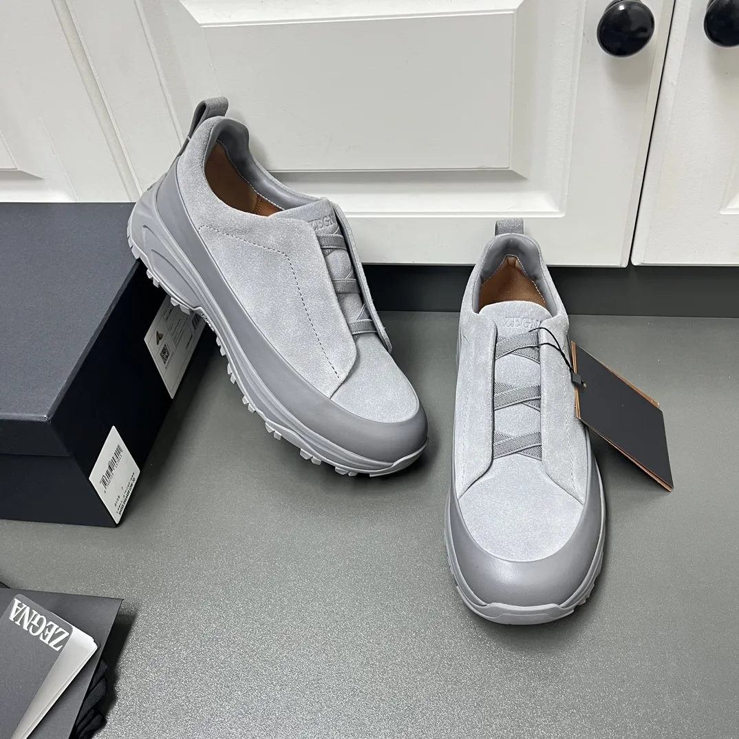 Luxus Zegna Lederschuhe ZEGNA Herrenschuh Dreifachnaht MONTE Inspiriert