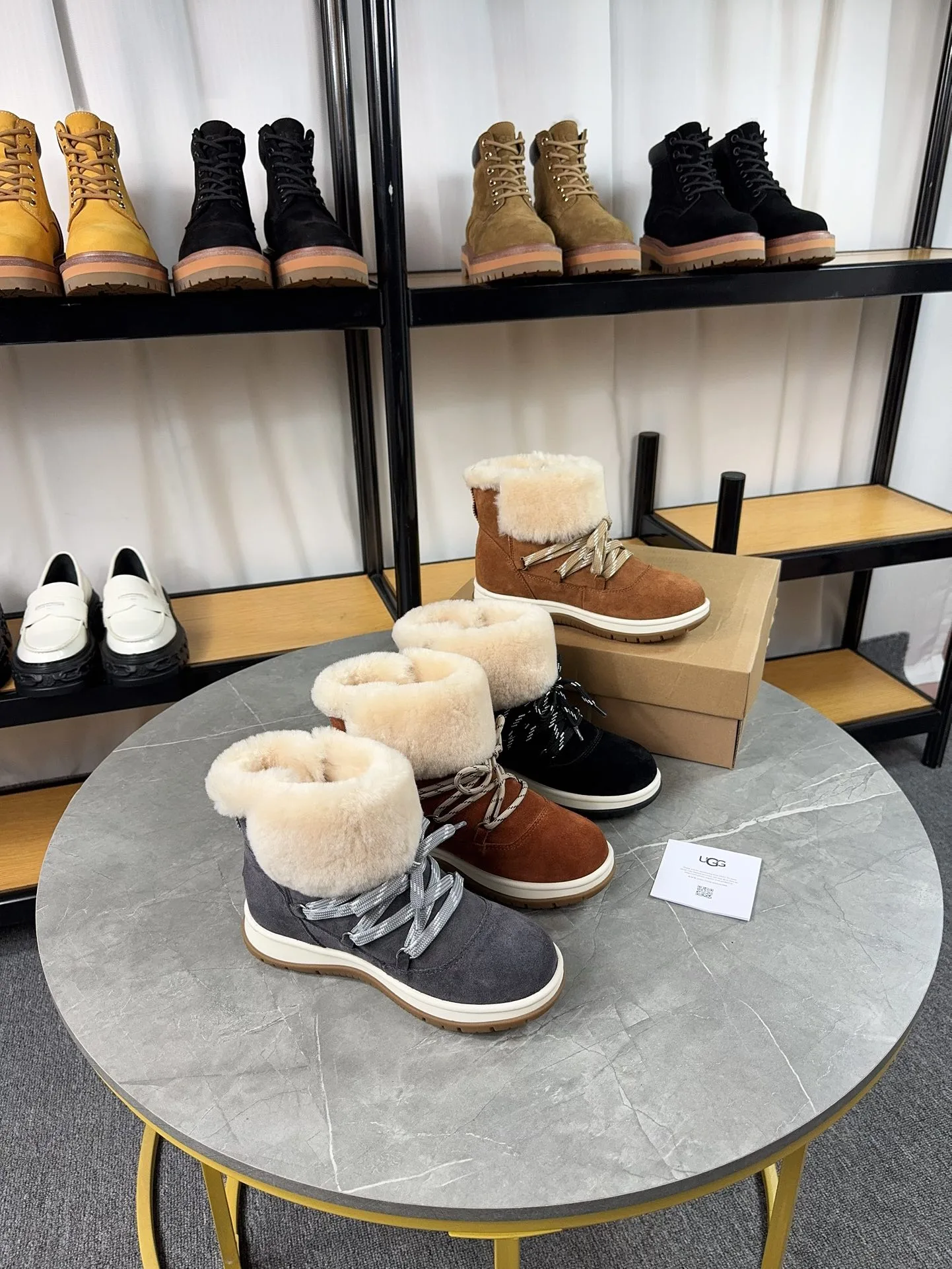 Premium UGG Schneestiefel Real Price nicht Futterstoffe Hälfte
