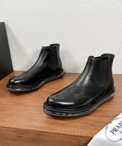 Hochwertige Prada Lederschuhe luftgepolsterte Schuhe Artikelnummer Prada Italian Runway Edition