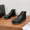 Premium Prada Lederschuhe luftgepolsterte Schuhe Artikelnummer Prada Italian Runway Edition