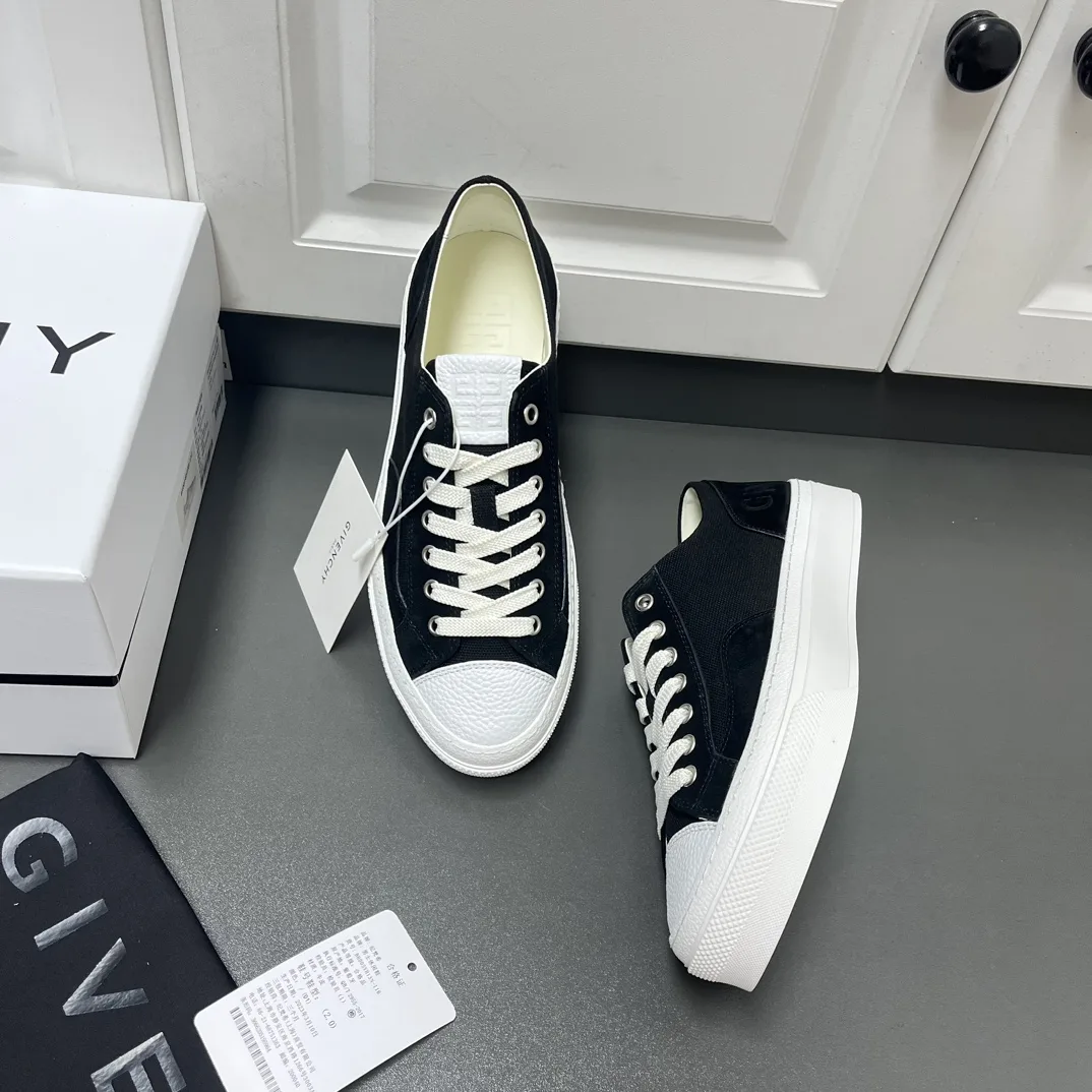 Premium Givenchy Lederschuhe GIVENCHY City Color Block Kollektion