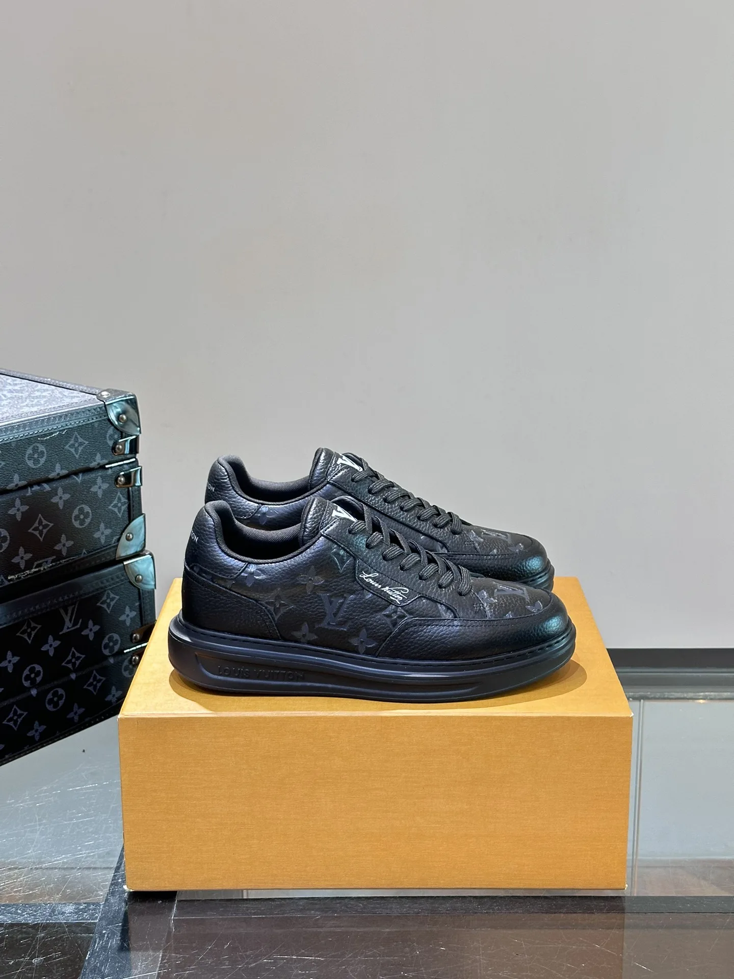 Luxus Louis Vuitton Elegante Schuhe Klassische Dieser Beverly Hills Sneaker