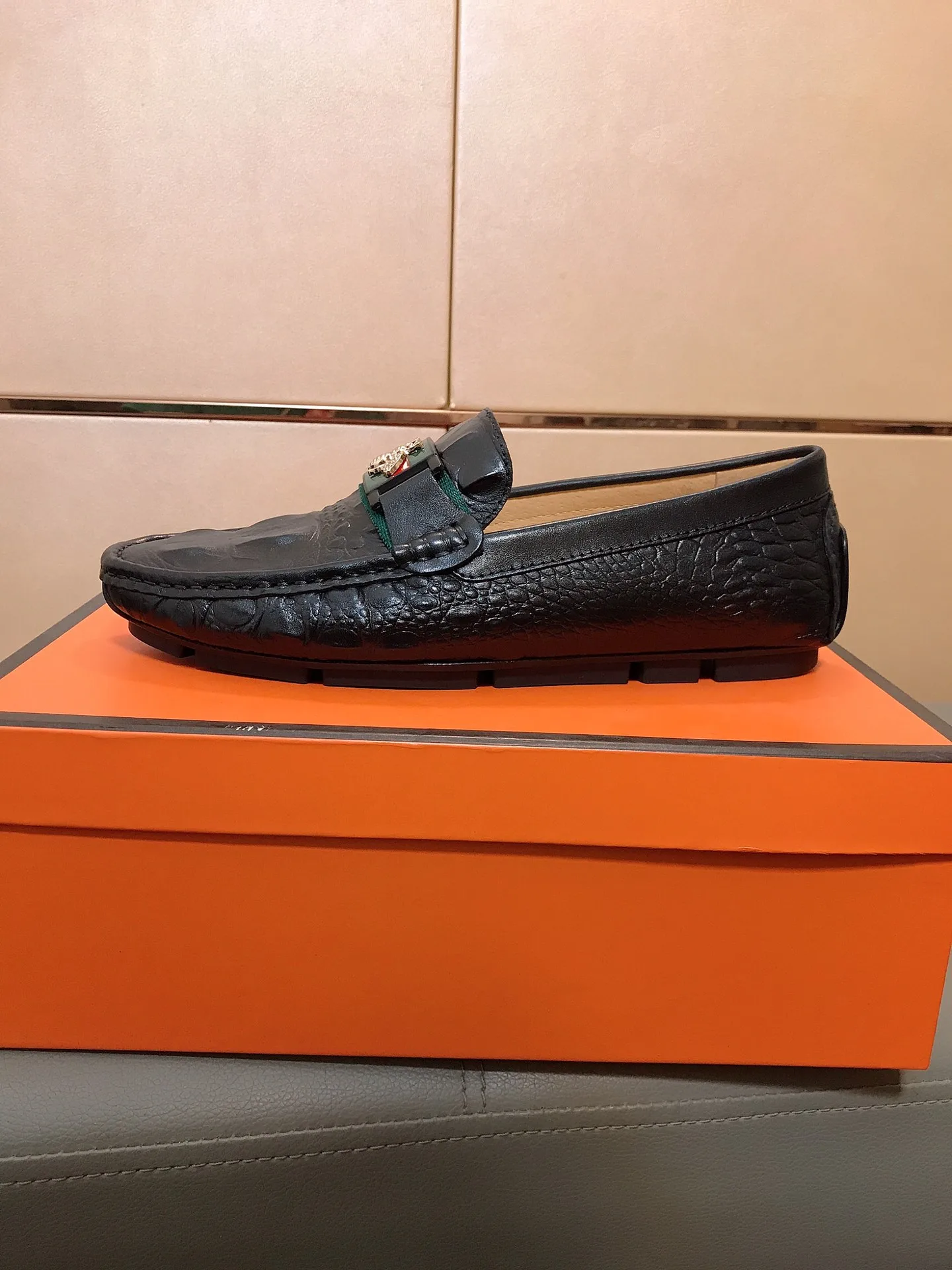 High Quality Gucci Loafer Hochwertige Bequeme Gefertigt importiertem Schweinslederfutter