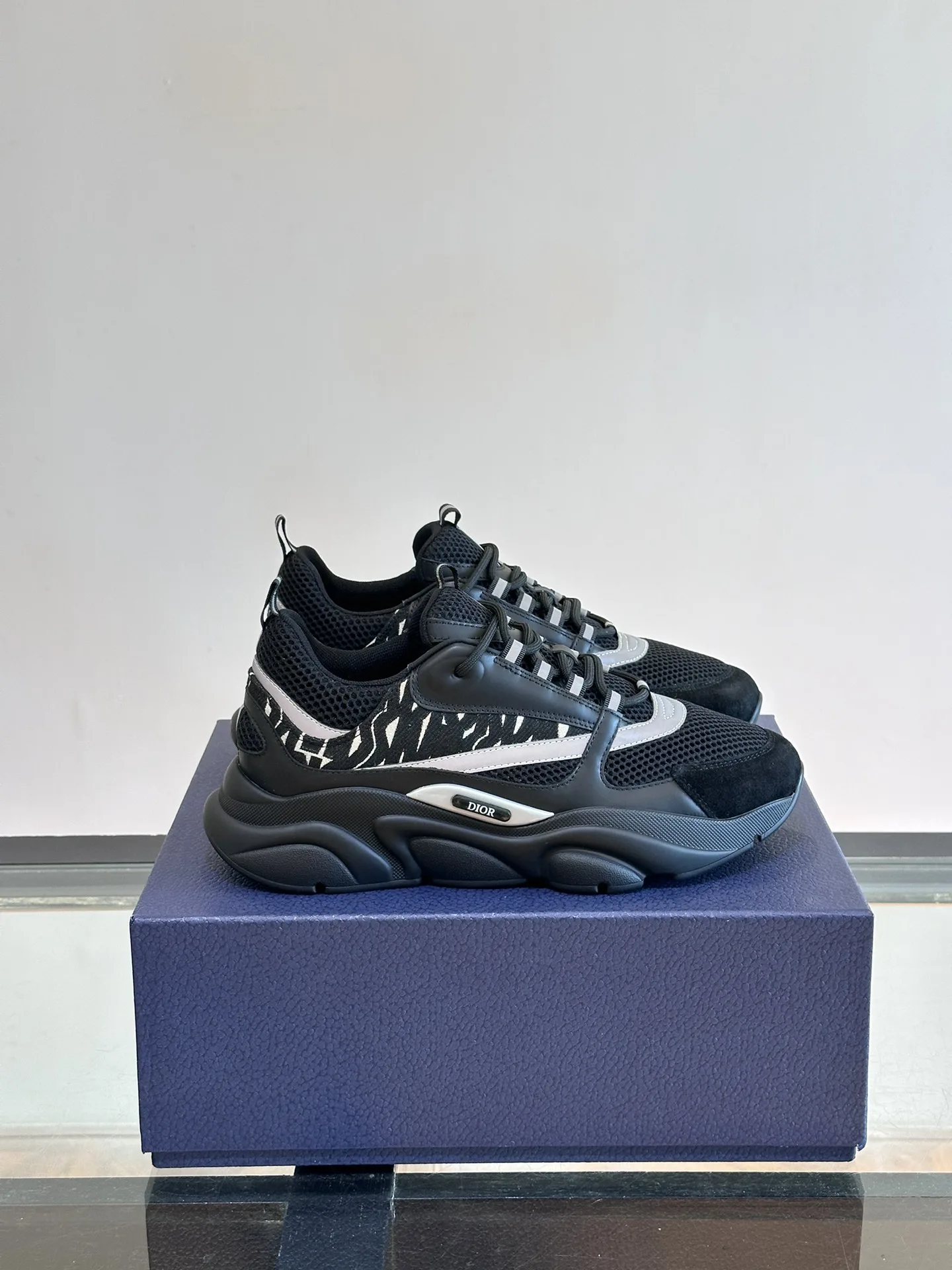 Premium Dior Modische Sneaker Inspiriert bestechen diese klobigen durch