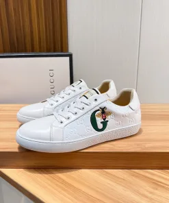 Premium Gucci Weiße Sneaker offizielle neue weiße Sneaker komfortablem