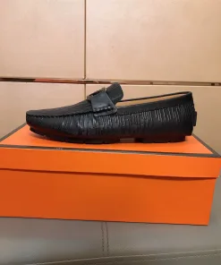Luxus Armani Slipper modische Slipper Stilvolle Mokassins