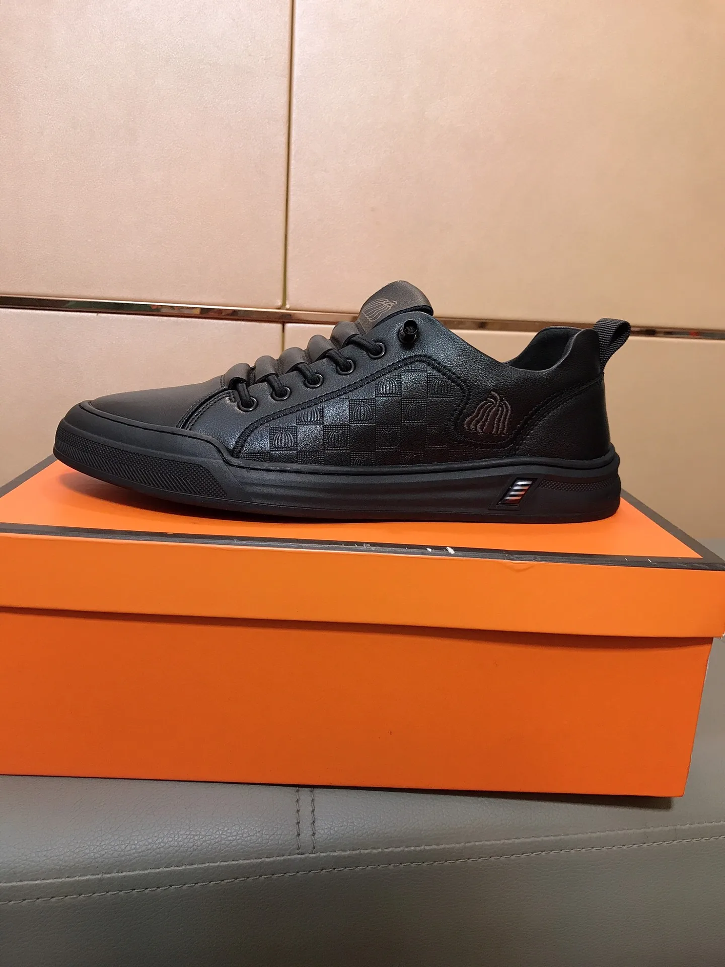 Premium Louis Vuitton HerrenFreizeitschuhe Bequeme Freizeitschuhe Importiertes Markenleder komfortables