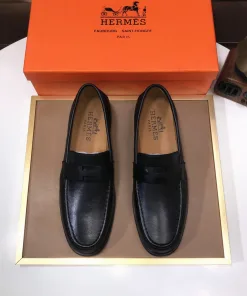 Luxus Hermes Lederschuhe Fabrikpreis erhältlich diese Schuhe setzen
