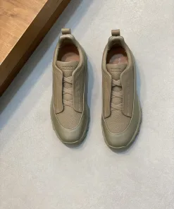 Luxury Zegna Lederschuhe Dreifachnaht MONTE Inspiriert schattigen Pfaden