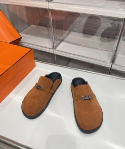 Luxury Hermes Hausschuhe Preisgarantie Klassisches Passt Lässig doch