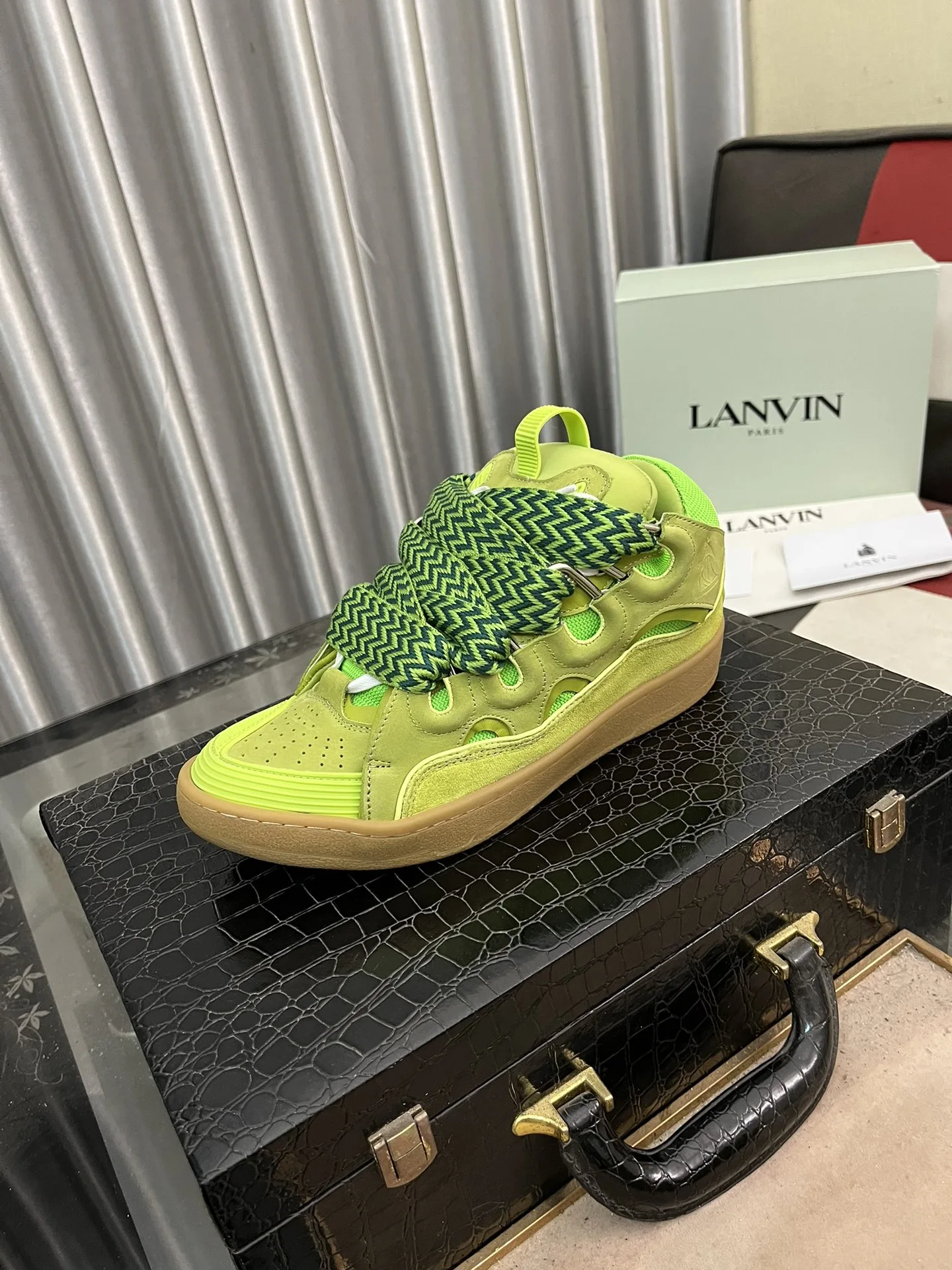 Luxury Lanvin Turnschuhe Damen Herren Fällt größengerechte Lieferung