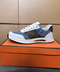 Premium Louis Vuitton Sport und Freizeitschuhe Sportliche Freizeitschuhe Hochwertiges importiertes bedrucktes