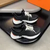 Premium Hermes Turnschuhe Hochwertiges einteiliges Obermaterial Innenfutter elastischem