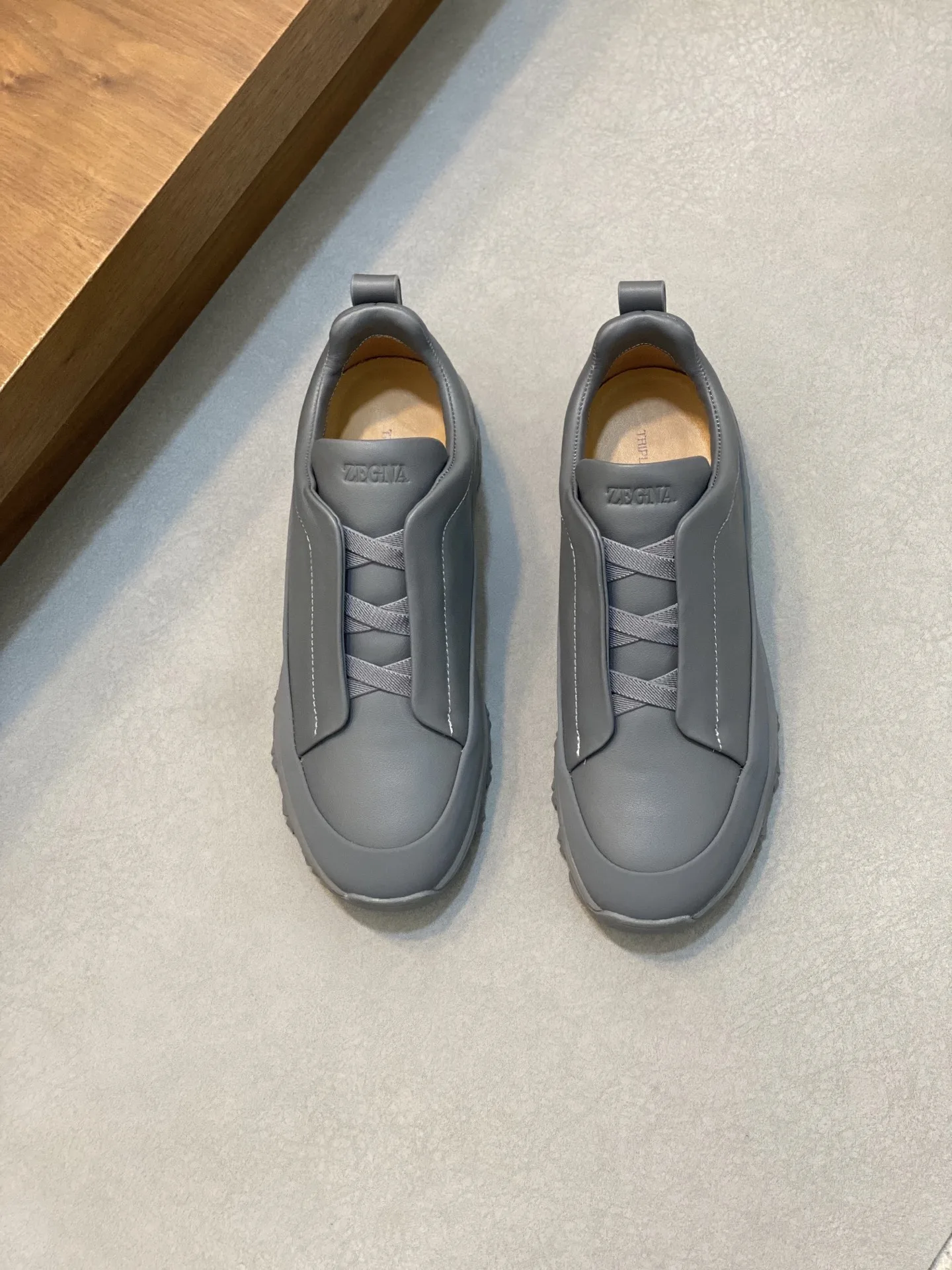 Premium Zegna Lederschuhe ZEGNA Herrenschuh Dreifachnaht MONTE Inspiriert