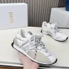 Premium Dior Turnschuhe Größen Silber