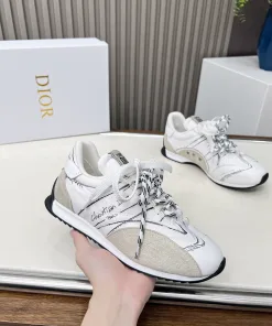 Premium Dior Turnschuhe Größen Silber