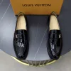 Luxus Louis Vuitton Lederschuhe individuell Klassischer Obermaterial weichem komfortables