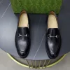 Hochwertige Gucci Lederschuhe individuell klassischer Obermaterial weichem komfortables