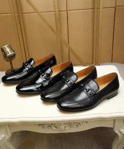 High Quality Gucci Lederschuhe BusinessLederschuhe Elegante Originalware importiertes originales Futter