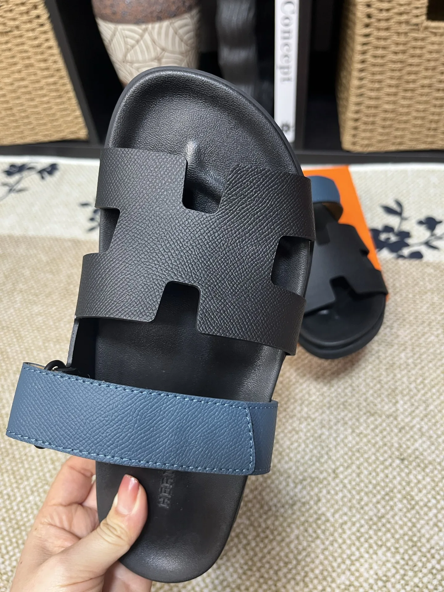 Luxus Hermes Hausschuhe Langfristig neuestes Modell offiziellen Onlineshop