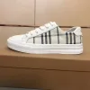 Premium Burberry HerrenFreizeitschuhe Klassischer importierter bedrucktem Stoff bequem