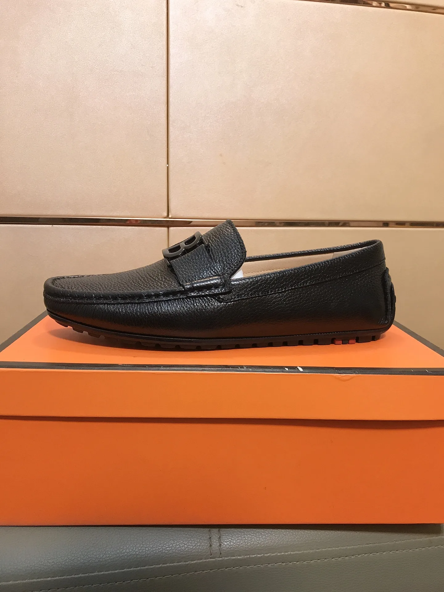Premium Bally Loafer Lässiger Loafer