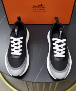 Luxus Hermes Weiße Sneaker Weiße Sneaker Marke Herms Klassisches