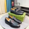 Hochwertige Gucci-Lederschuhe, das angesagteste klassische Design entspricht dem offiziellen