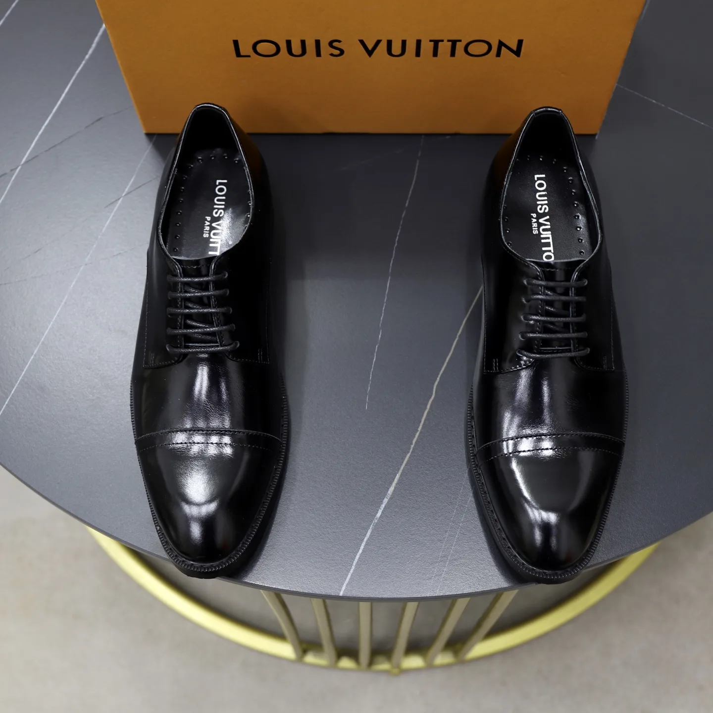 Luxus Louis Vuitton Lederschuhe Freizeitschuhe aus Leder Entspricht Stil offizielle Originalqualität Obermaterial