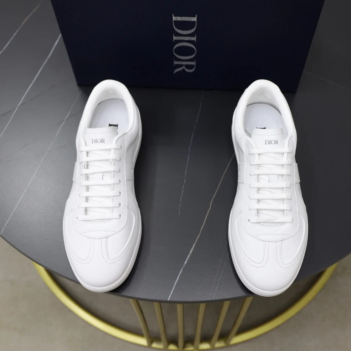 Luxuriöse Dior Lederschuhe Dior Matchoint Serie Paarschuhe