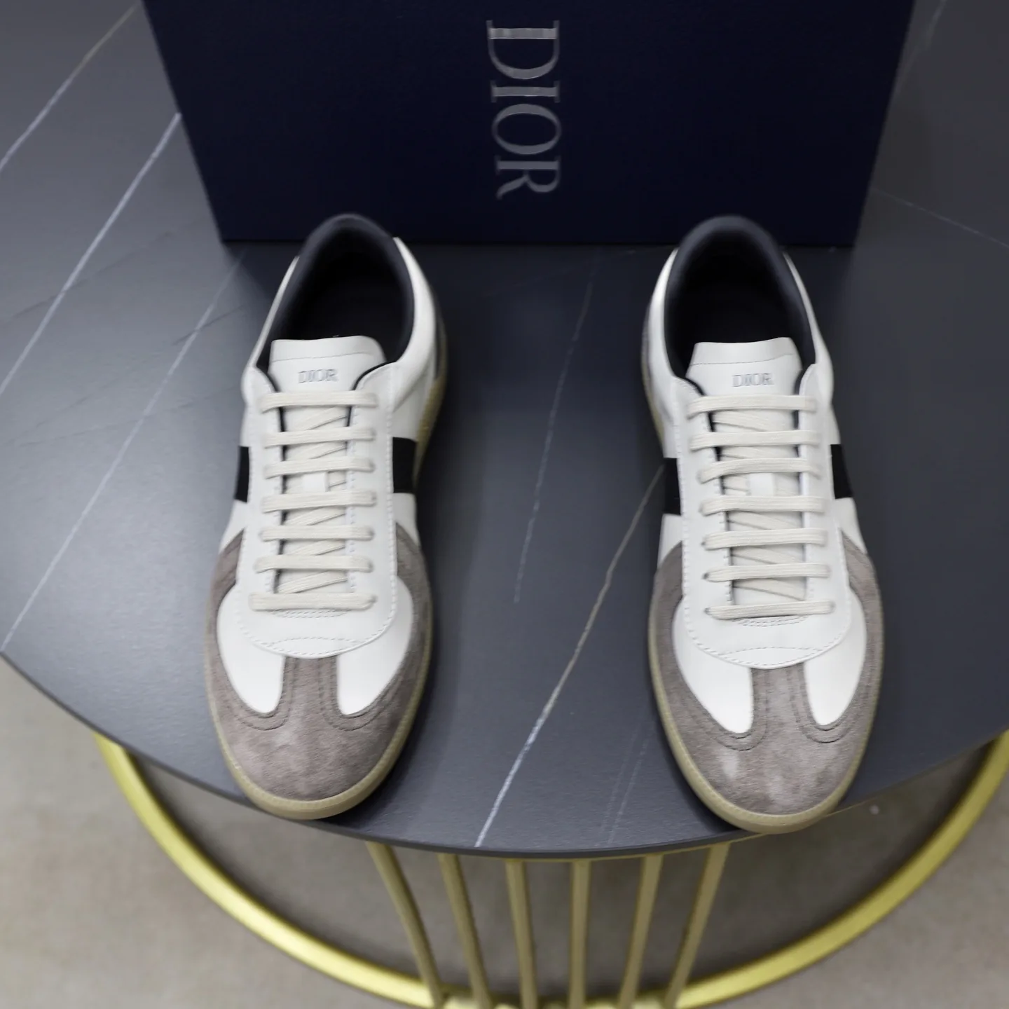 Luxus Dior Lederschuhe Diorlatest Serie Matchoint Deutsche Trainingsschuhe