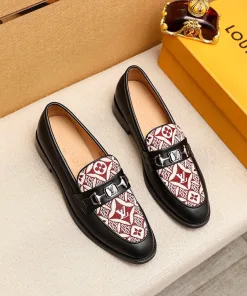 Luxus Louis Vuitton Lederschuhe Freizeitschuhe aus Leder Hochwertiges importiertes Edlenfutter importiertem