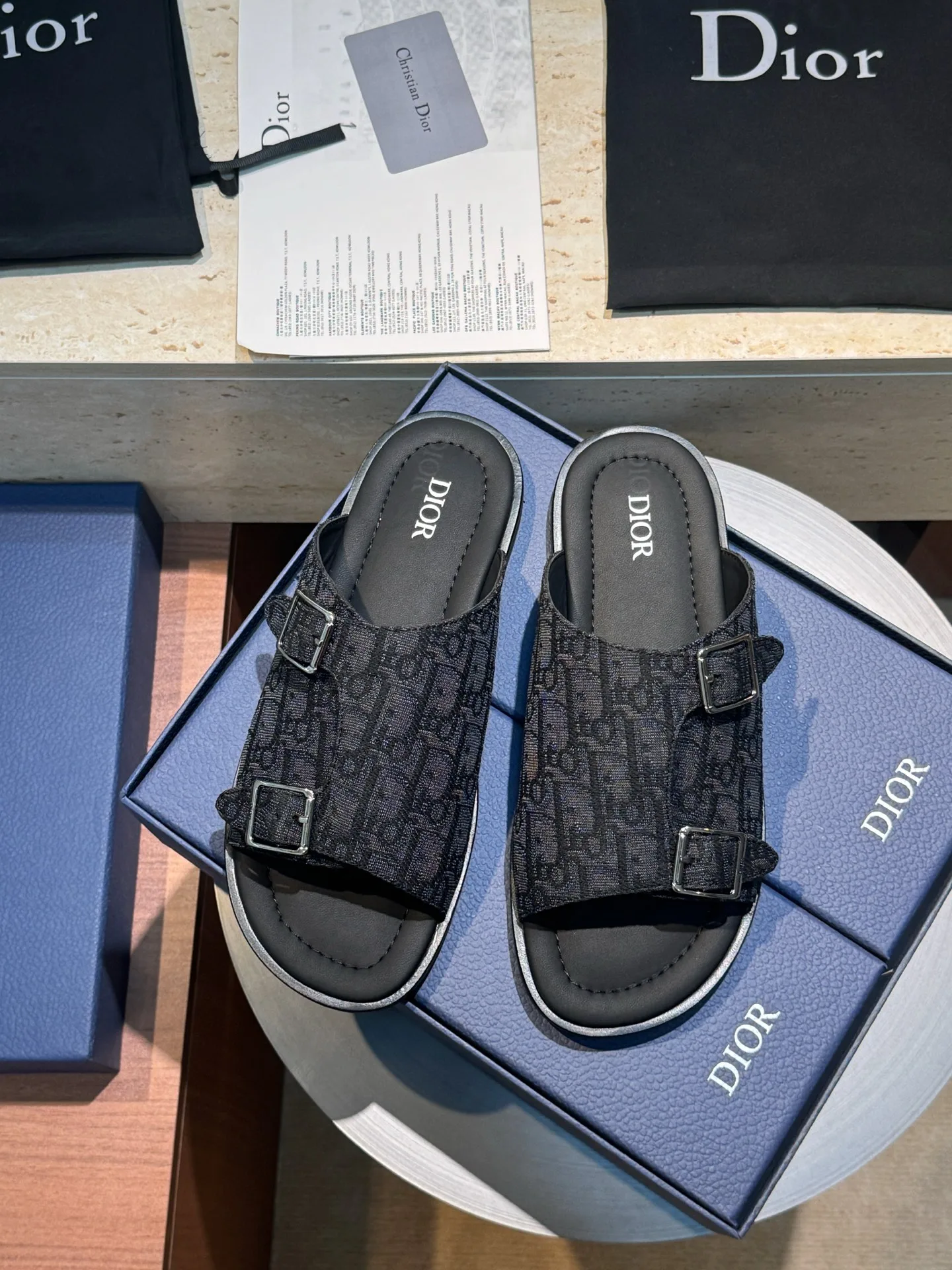 High Quality Dior Sandalen Lederpantoffeln Alia Diese neuen Sommer vereinen