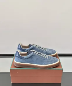 Luxus Loro Piana Turnschuhe Ösen Perfekt in jeder Größe