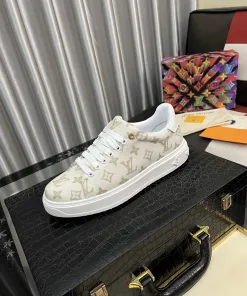 Premium Louis Vuitton DadSchuhe Vielseitiges Design Echtlederfutter originaler Sportlicher