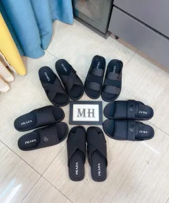 Luxus Prada Hausschuhe Hausschuhe gleichen Stil Obermaterial importiertem