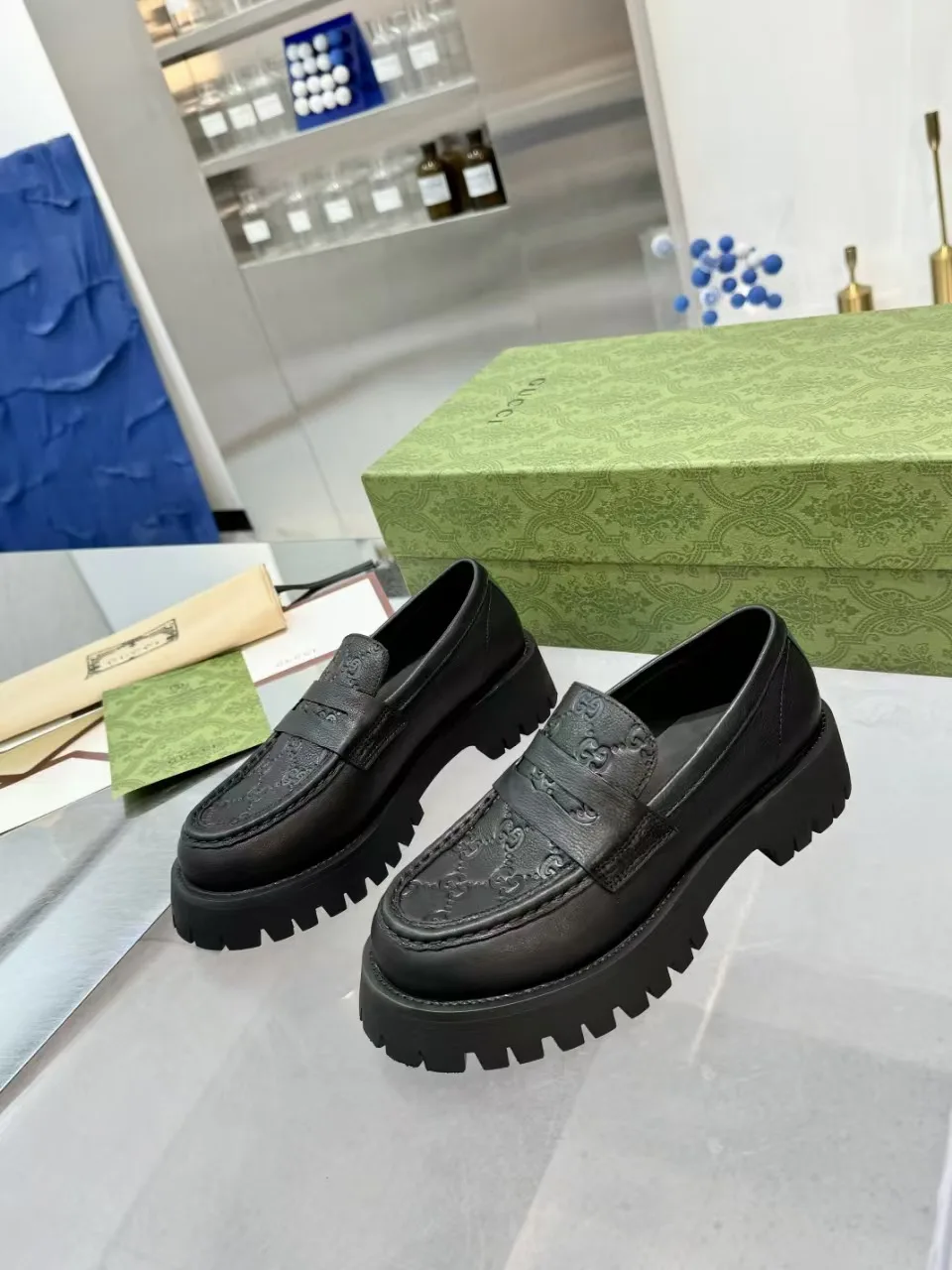 Premium Gucci Loafer Alltag oder Date Gucci Loafer