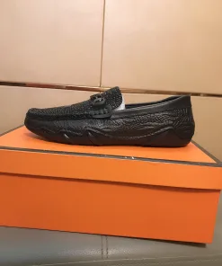 Hochwertiger Armani Loafer Lässige Loafer Obermaterial importiertem Schweinslederfutter