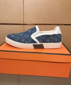 Premium Louis Vuitton HerrenFreizeitschuhe europäisch amerikanisch Trend