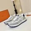 Luxus Hermes Lederschuhe Sneaker Lammfellfutter trendbewusste Männer sind